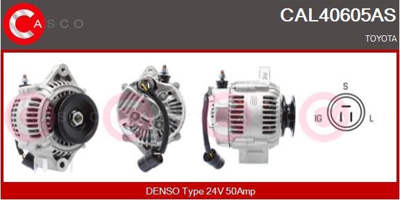 Casco CAL40605AS - Ģenerators www.autospares.lv