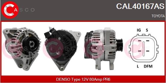 Casco CAL40167AS - Ģenerators www.autospares.lv