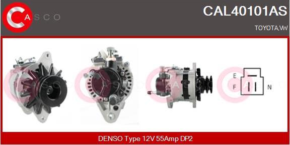 Casco CAL40101AS - Ģenerators www.autospares.lv