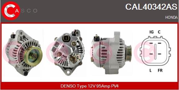 Casco CAL40342AS - Ģenerators www.autospares.lv