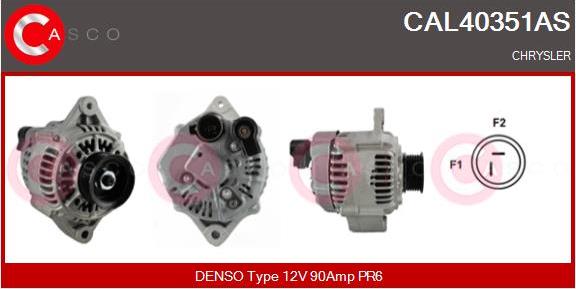 Casco CAL40351AS - Ģenerators www.autospares.lv