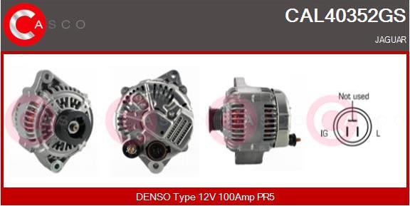 Casco CAL40352GS - Ģenerators www.autospares.lv