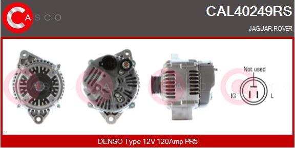 Casco CAL40249RS - Ģenerators www.autospares.lv