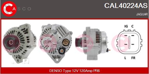 Casco CAL40224AS - Ģenerators www.autospares.lv