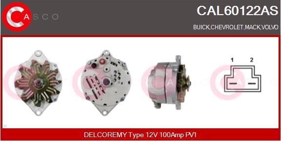 Casco CAL60122AS - Ģenerators www.autospares.lv