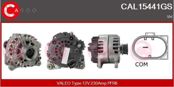 Casco CAL15441GS - Ģenerators www.autospares.lv