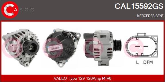 Casco CAL15592GS - Ģenerators www.autospares.lv
