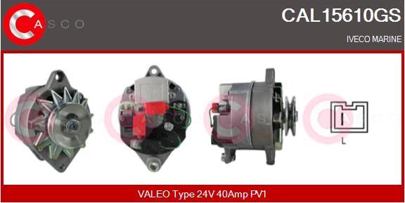 Casco CAL15610GS - Ģenerators www.autospares.lv