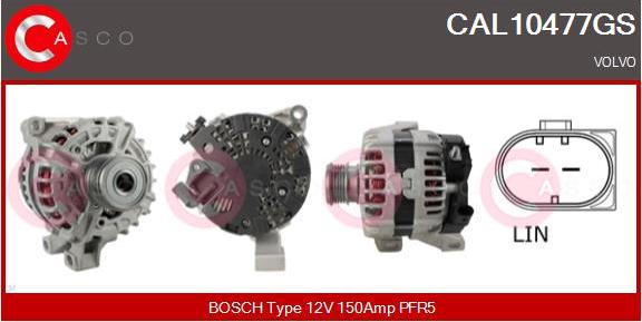 Casco CAL10477GS - Ģenerators www.autospares.lv