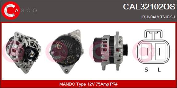 Casco CAL32102OS - Ģenerators www.autospares.lv