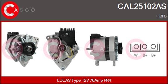 Casco CAL25102AS - Ģenerators www.autospares.lv