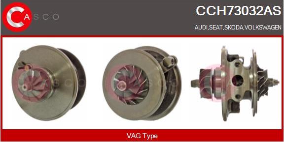Casco CCH73032AS - Serdeņa bloks, Turbokompresors www.autospares.lv