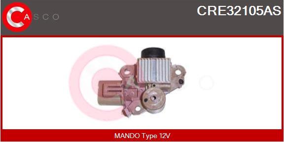 Casco CRE32105AS - Ģeneratora sprieguma regulators www.autospares.lv