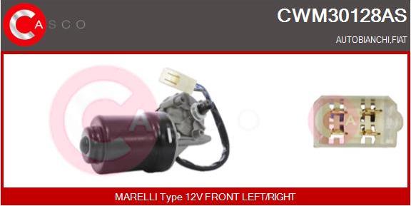 Casco CWM30128AS - Stikla tīrītāju motors www.autospares.lv