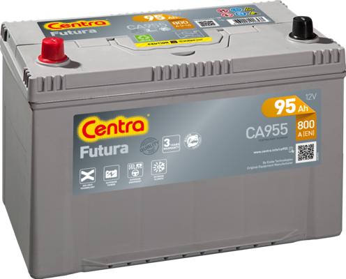 CENTRA CA955 - Startera akumulatoru baterija www.autospares.lv