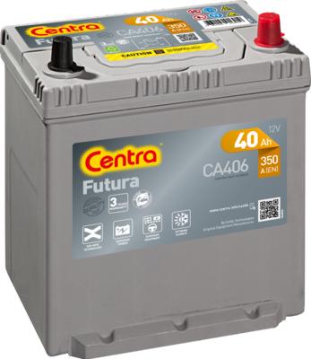 CENTRA CA406 - Startera akumulatoru baterija www.autospares.lv