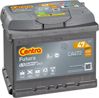 CENTRA CA472 - Startera akumulatoru baterija www.autospares.lv