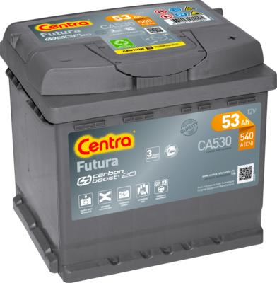 CENTRA CA530 - Startera akumulatoru baterija www.autospares.lv