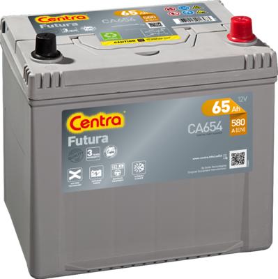 CENTRA CA654 - Startera akumulatoru baterija www.autospares.lv