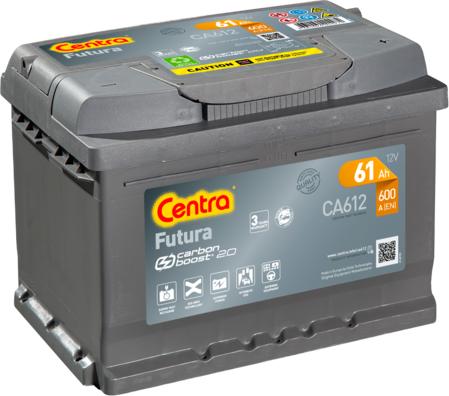 CENTRA CA612 - Startera akumulatoru baterija www.autospares.lv