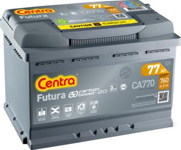 CENTRA CA770 - Startera akumulatoru baterija www.autospares.lv