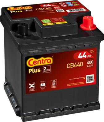 CENTRA CB440 - Startera akumulatoru baterija www.autospares.lv