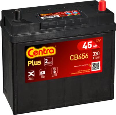 CENTRA CB456 - Startera akumulatoru baterija www.autospares.lv