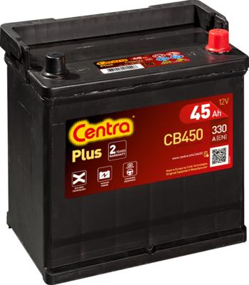 CENTRA CB450 - Startera akumulatoru baterija www.autospares.lv
