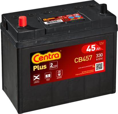 CENTRA CB457 - Startera akumulatoru baterija www.autospares.lv