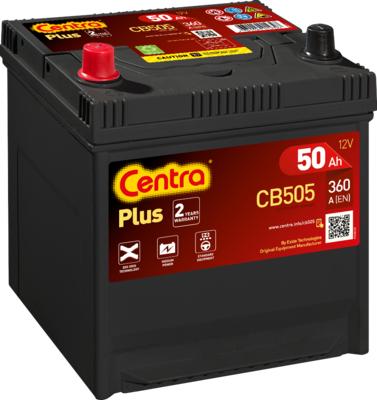 CENTRA CB505 - Startera akumulatoru baterija www.autospares.lv