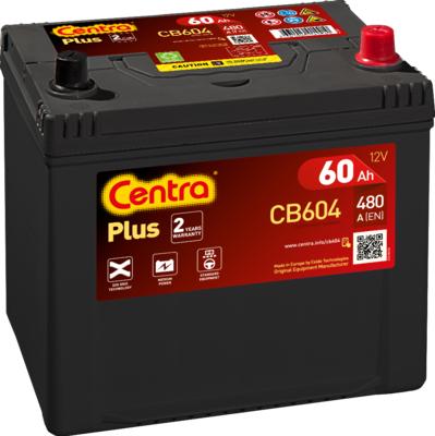 CENTRA CB604 - Startera akumulatoru baterija www.autospares.lv