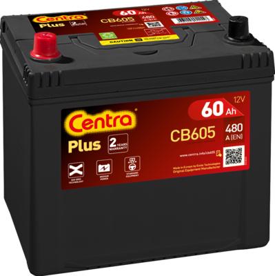 CENTRA CB605 - Startera akumulatoru baterija www.autospares.lv