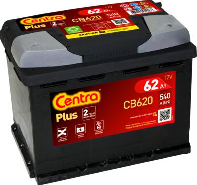 CENTRA CB620 - Startera akumulatoru baterija www.autospares.lv