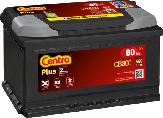 CENTRA CB800 - Startera akumulatoru baterija www.autospares.lv