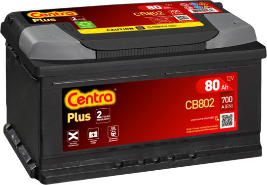 CENTRA CB802 - Startera akumulatoru baterija www.autospares.lv