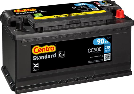 CENTRA CC900 - Startera akumulatoru baterija www.autospares.lv