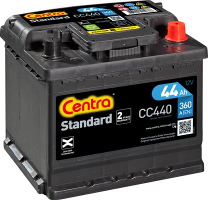 CENTRA CC440 - Startera akumulatoru baterija www.autospares.lv