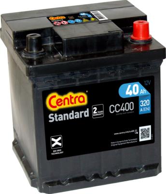 CENTRA CC400 - Startera akumulatoru baterija www.autospares.lv