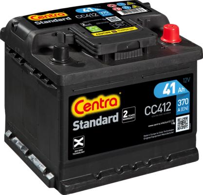 CENTRA CC412 - Startera akumulatoru baterija www.autospares.lv