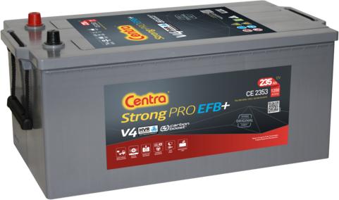 CENTRA CE2353 - Startera akumulatoru baterija www.autospares.lv