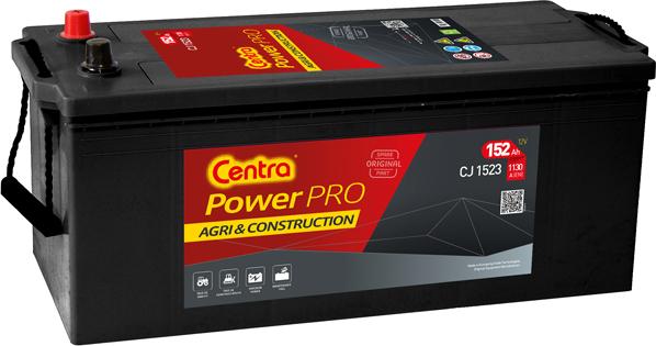 CENTRA CJ1523 - Startera akumulatoru baterija www.autospares.lv