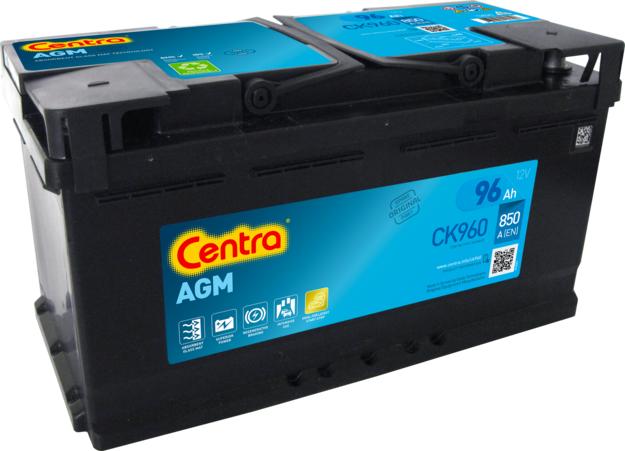 CENTRA CK960 - Startera akumulatoru baterija www.autospares.lv