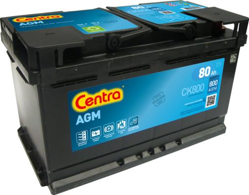 CENTRA CK800 - Startera akumulatoru baterija www.autospares.lv