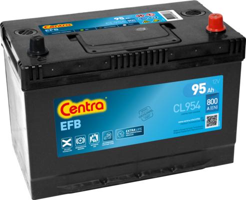 CENTRA CL954 - Startera akumulatoru baterija www.autospares.lv