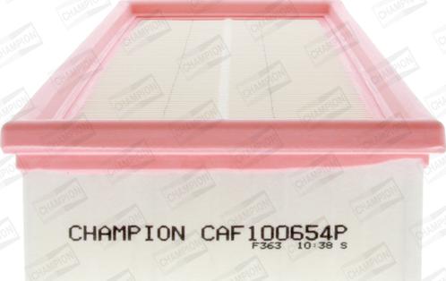 Champion CAF100654P - Gaisa filtrs www.autospares.lv