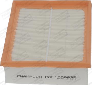 Champion CAF100669P - Gaisa filtrs www.autospares.lv