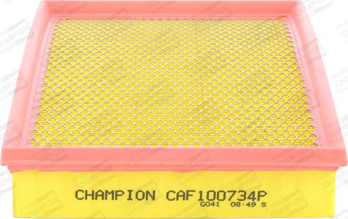 Champion CAF100734P - Gaisa filtrs www.autospares.lv