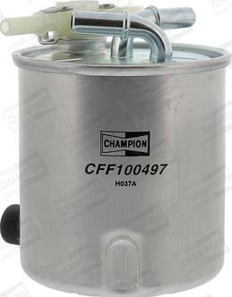 Champion CFF100497 - Degvielas filtrs www.autospares.lv