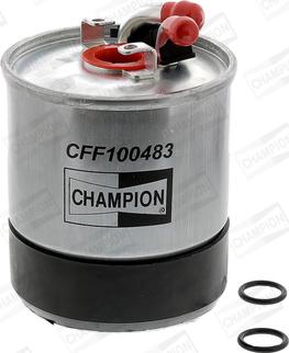 Champion CFF100483 - Degvielas filtrs www.autospares.lv
