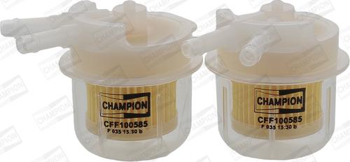 Champion CFF100585 - Degvielas filtrs www.autospares.lv